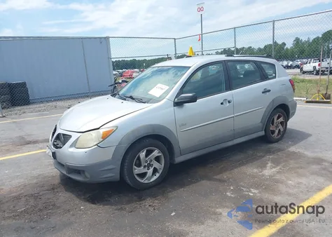 2005 Pontiac Vibe из США, поврежденный, VIN 5Y2SL66805Z466935